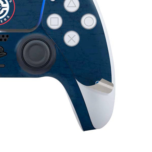 NBA Los Angeles Clippers Distressed Blue PS5 Controller Skin